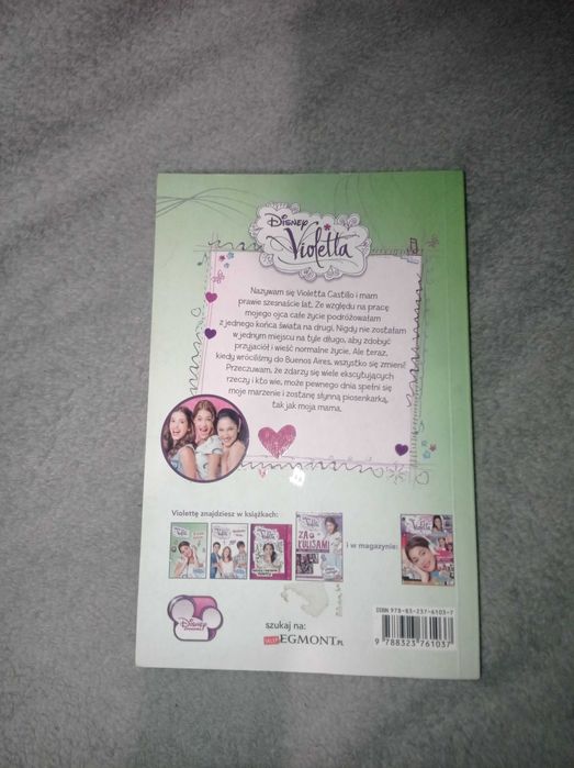 Książka Violetta ,,W moim świecie"
