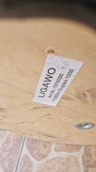 Sprzedam podwójny kabel 1000 Mhz 100 metrow pozostałość po budowie