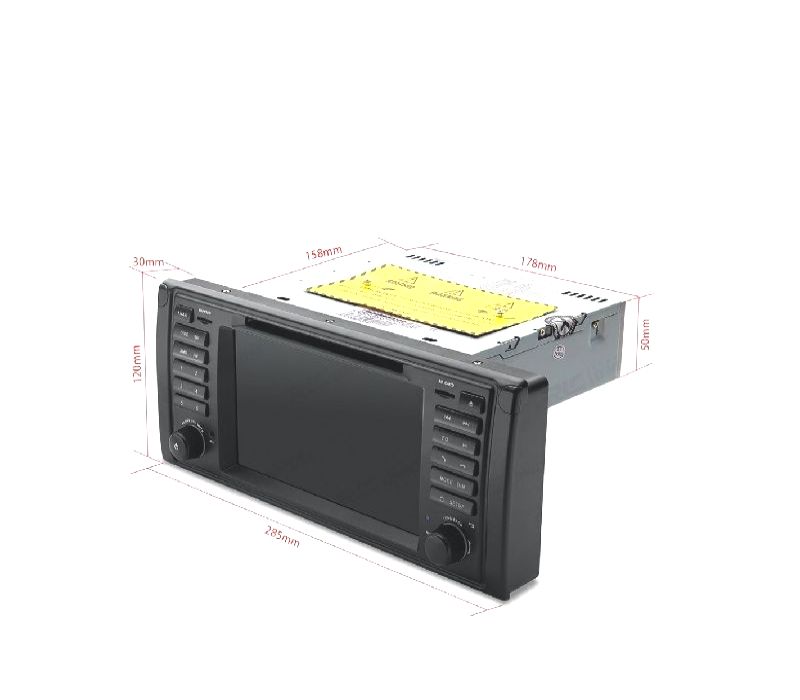 AUTO RADIO GPS ANDROID 10 BMW SERIE 5 E39 97-03 7"