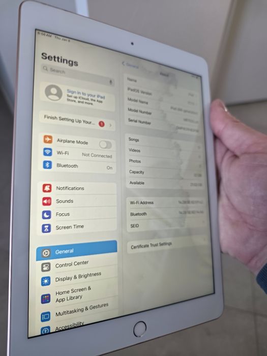 iPad 6 покоління. 32GB. Gold. Без обмежень. Гарантія