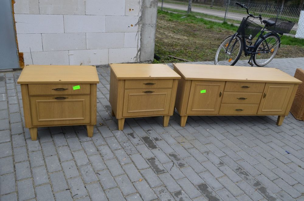 Komoda i 2 szafki nocne
