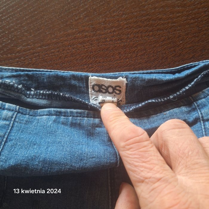 Spodenki damskie Asos rozmiar S 56%Cotton stan bardzo dobry