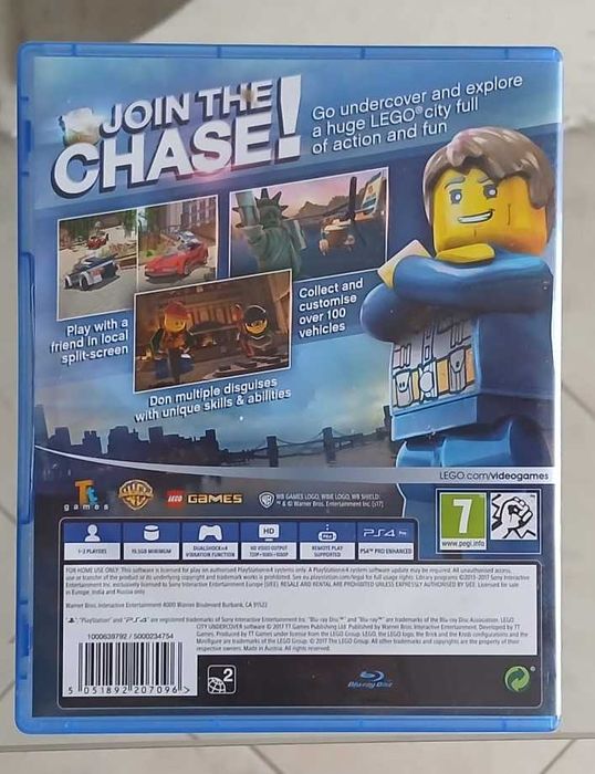 Lego City Undercover,Tom Clancy’s The Division 2,Resident Evil 6. PS4