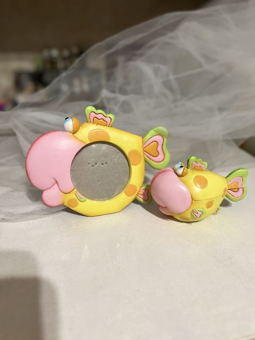 Шкатулка и рамка для фото рыбки детская