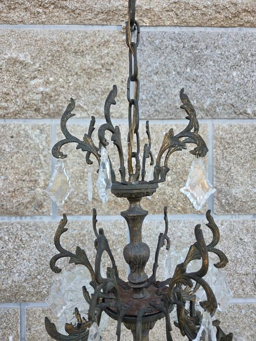 Candeeiro antigo de teto