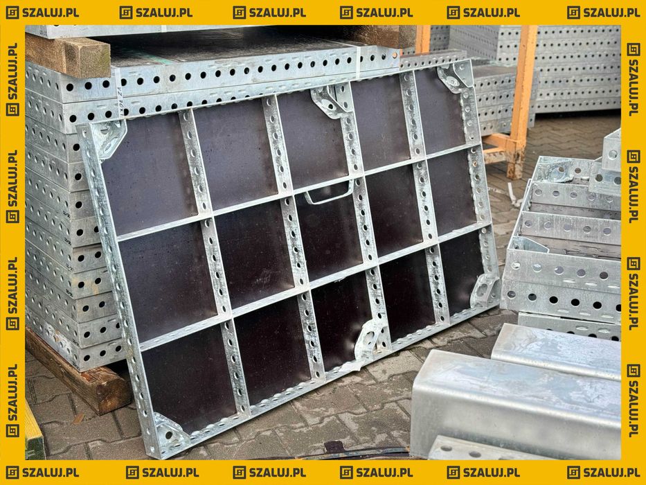 Blaty szalunkowe BAUTEKK stalowy profil ocynk 40kN/m2 sklejka brzozowa