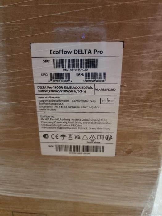Зарядна станція EcoFlow DELTA Pro (3600 Вт·год) LiFePO4