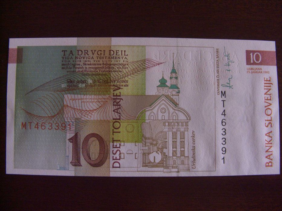 envelope - selos- nota - Eslovenia