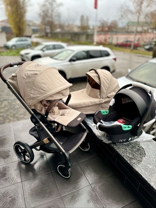 •Cybex Balios S lux Almond Beige 2025 •ШОУРУМ! Самовивіз! ВІДПРАВЛЯЄМО