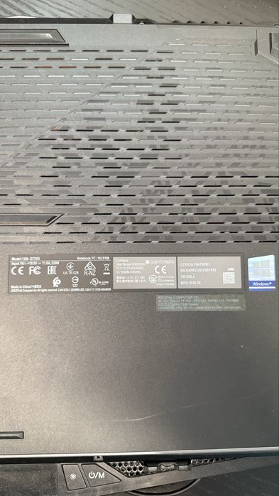 Portatil Rog G731G