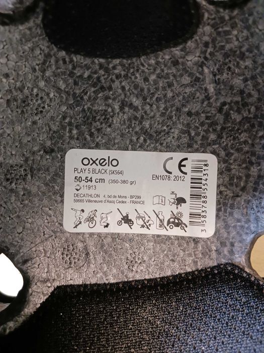 Capacete Oxelo Play 5 para criança