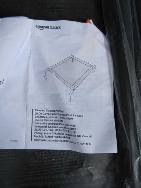 Chłodzące podwyższone legowisko dla zwierząt XL szare,dł. 153x94x23 cm