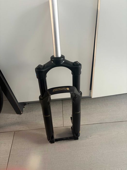 Amortyzator 20 24 cale SR Suntour Raidon 34JR | Rura prosta 19 cm COIL