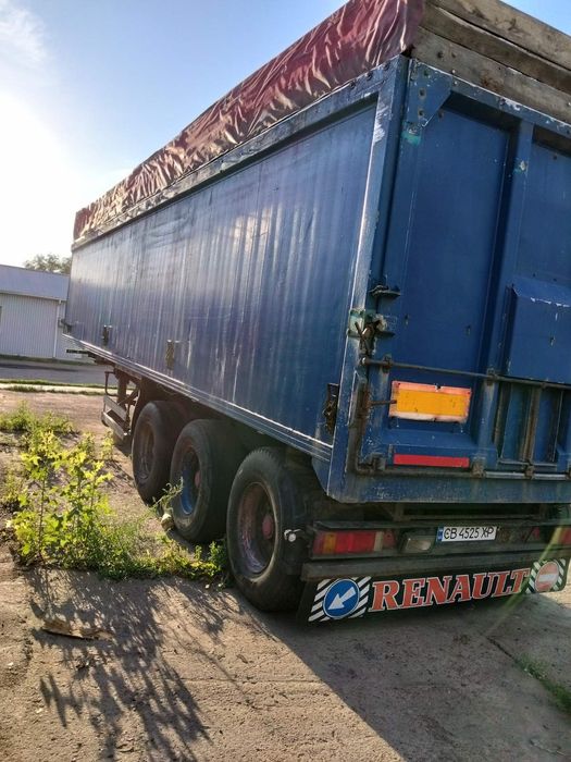 Напівпричіп самоскид