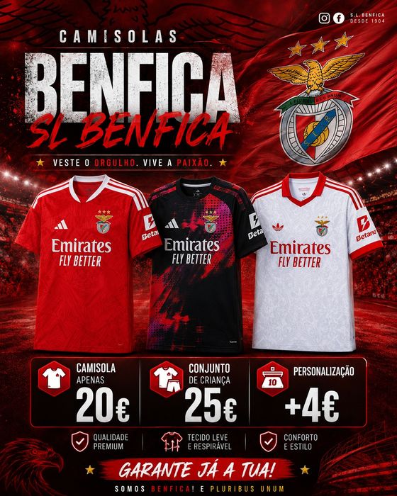 Camisolas de futebol