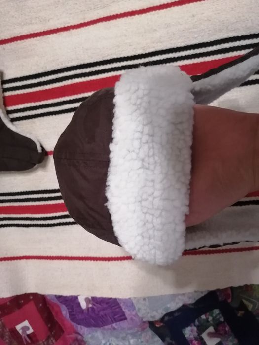 Демисезонная шапка ушанка H&M на мальчика 4-8 лет,р.122-128,4-6 лет