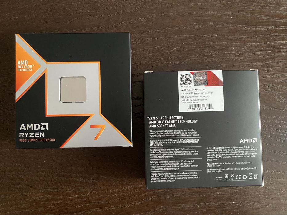 AMD Ryzen 7 9850X3D