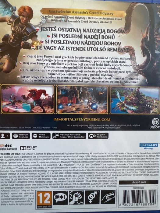 PS5 Immortals Fenyx Rising