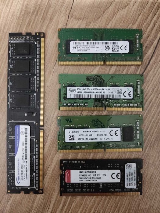 Оперативна пам'ять RAM DDR4 DDR4 8GB 4GB НЕробоча під ремонт