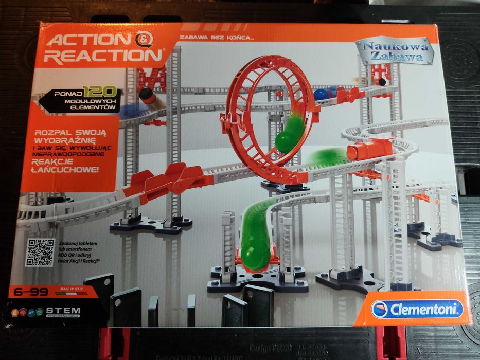 Clementoni Action & Reaction - Naukowa Zabawa (Zestaw Startowy)