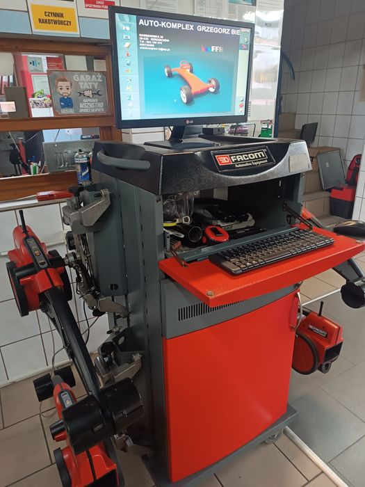 Urządzenie do pomiaru geometrii kół pojazdów