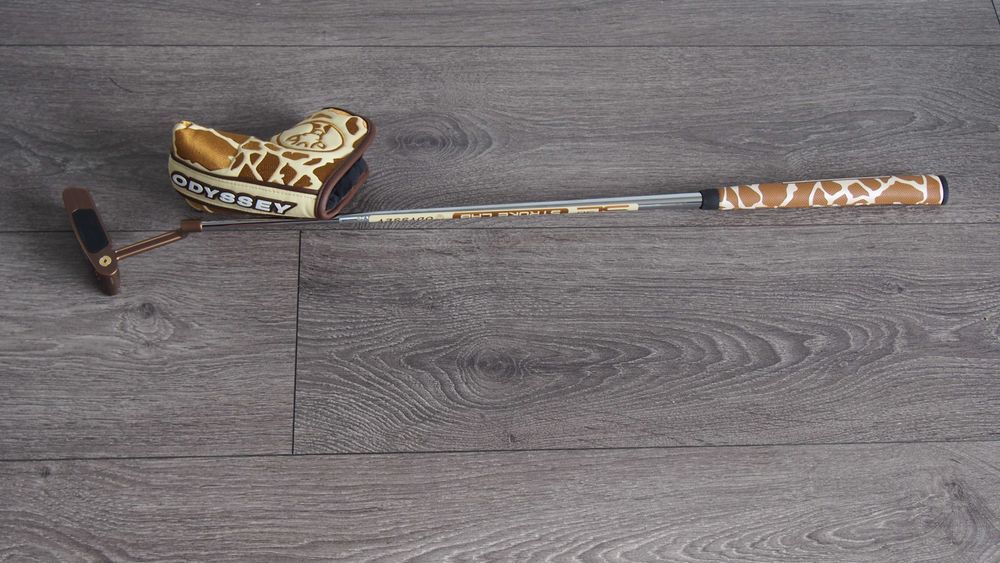 Kij do golfa Limitowany Putter Odyssey Ai-ONE Giraffe-Beam DW (Double Wide) |Premium nowy