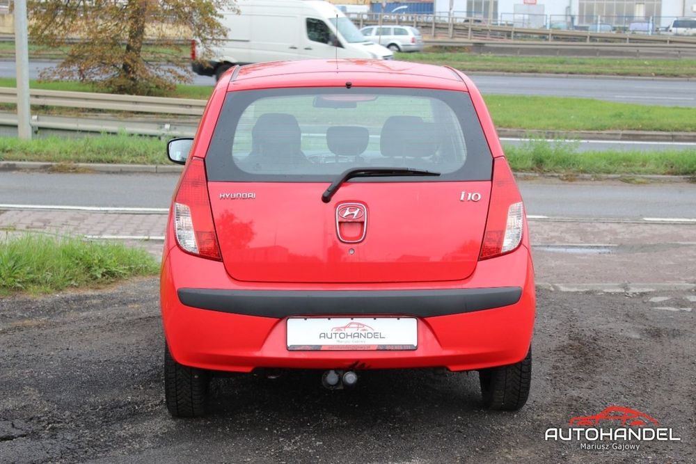 Hyundai i10 1.1 67ps, Klimatyzacja, Niski przebieg, Hak