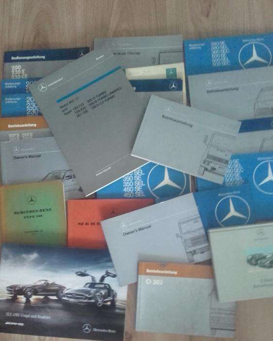 Mercedes instrukcja obsługi napraw katalog części