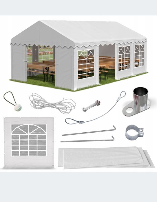 Namiot 8x5 imprezowy ogrodowy.