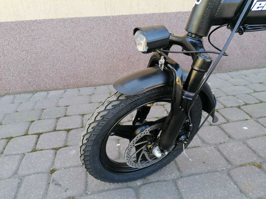 Rower nowy elektryczny VIP, komunijny prezent.