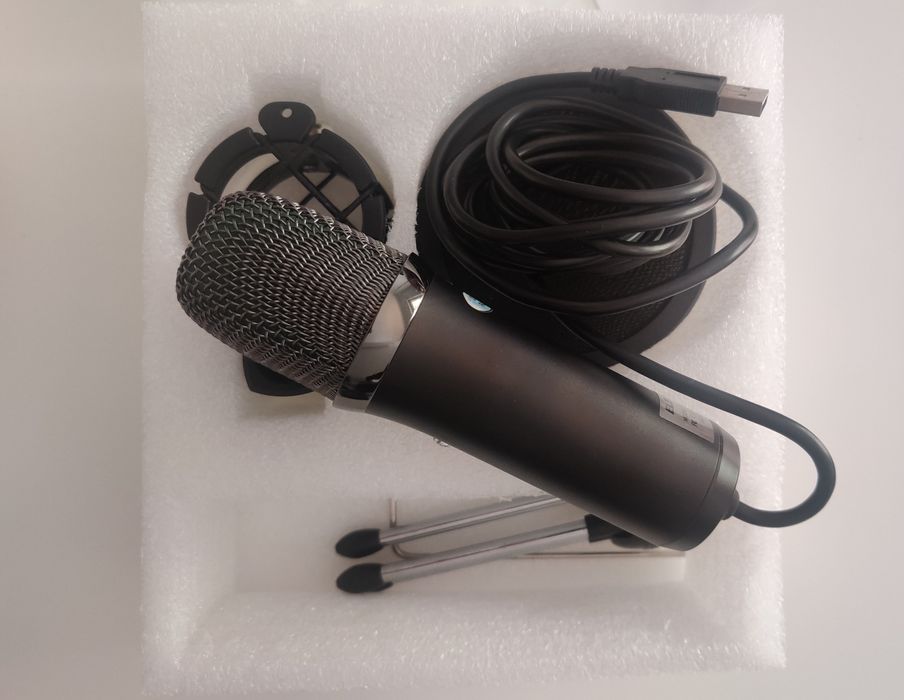 Microphone USB Elegiant EGM-04 – Plug & Play
