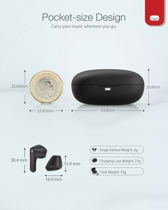 Наушники Blitzwolf AIRAUX UM4X
Гарнитура беспроводные airdots airpods