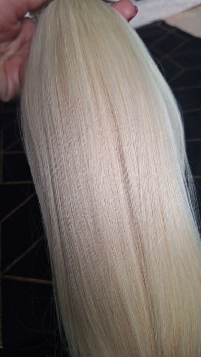 Naturalne włosy na keratynie 60A 55cm 120g