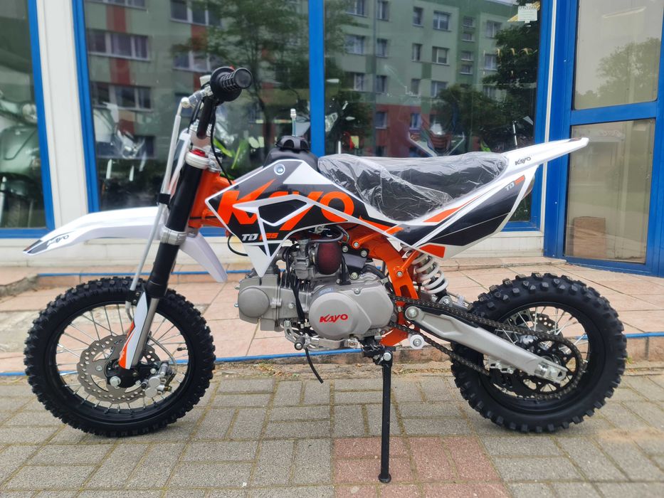 KAYO 125 TD!PIT BIKE !Dla początkujących!9-12 lat! Manual! Raty!Dowóz!