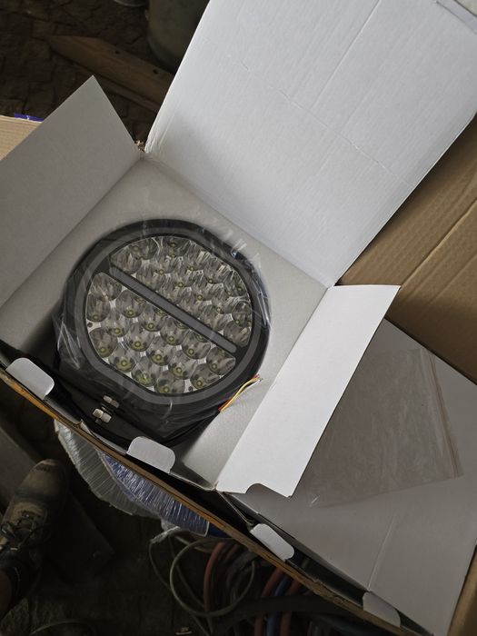 Faróis Luzes Led Longo alcance com angel eye