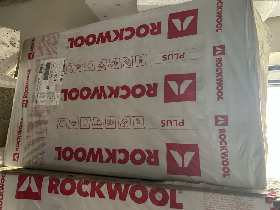 Wełna fasadowa ROCKWOOL FRONTROCK PLUS 20cm 200mm 1,2m2 DF 0,035
