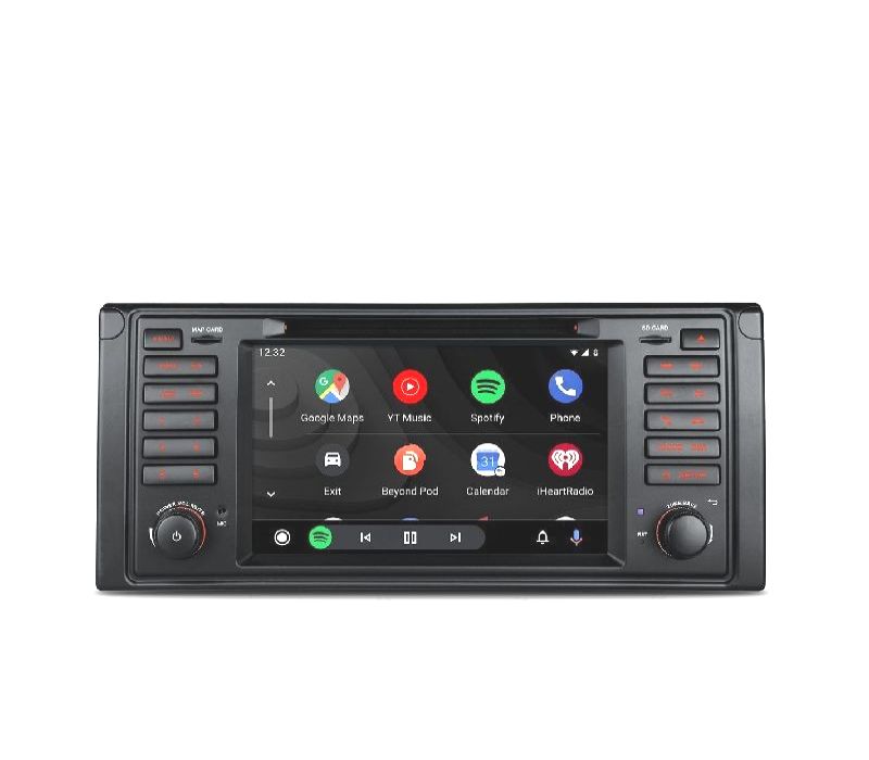 AUTO RADIO GPS ANDROID 10 BMW SERIE 5 E39 97-03 7"