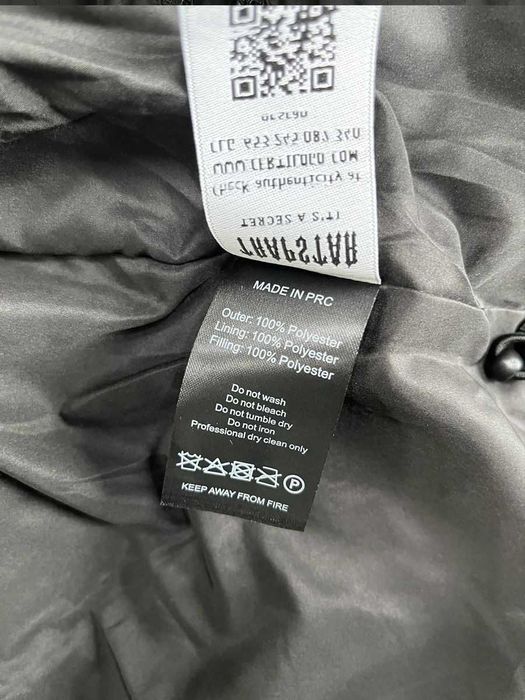 Trapstar TSI London Puffer Jacket чорна куртка пуховик трапстар