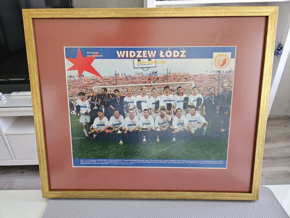 RTS WIDZEW obraz plakat