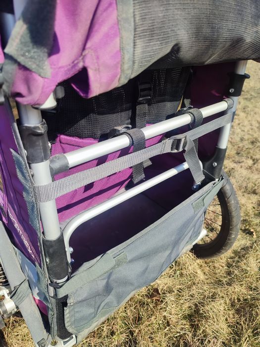 Przyczepka rowerowa riksza wózek rowerowy do roweru qeridoo sportrex