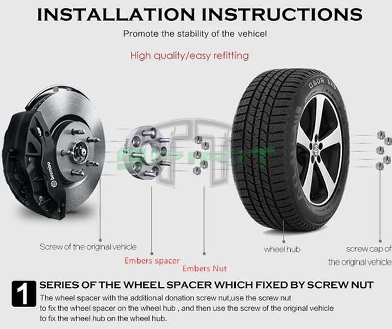 ESPAÇADORES DE RODA TOYOTA RAV4 30mm