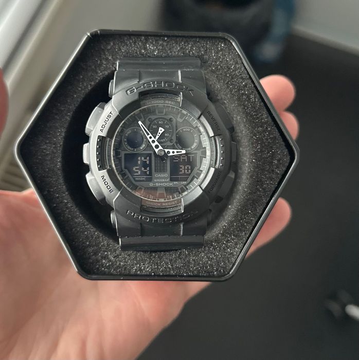 Casio G-shock Protection czarny jak NOWY