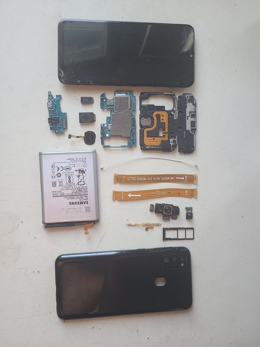 Samsung m21 m215f плата камера батарея шлейф запчасти