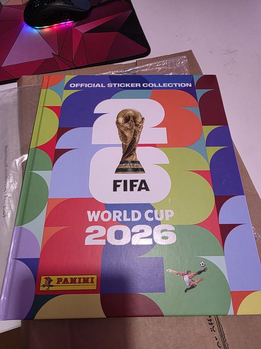 Álbum Panini FIFA World Cup 2026 – Capa Dura | Coleção Completa