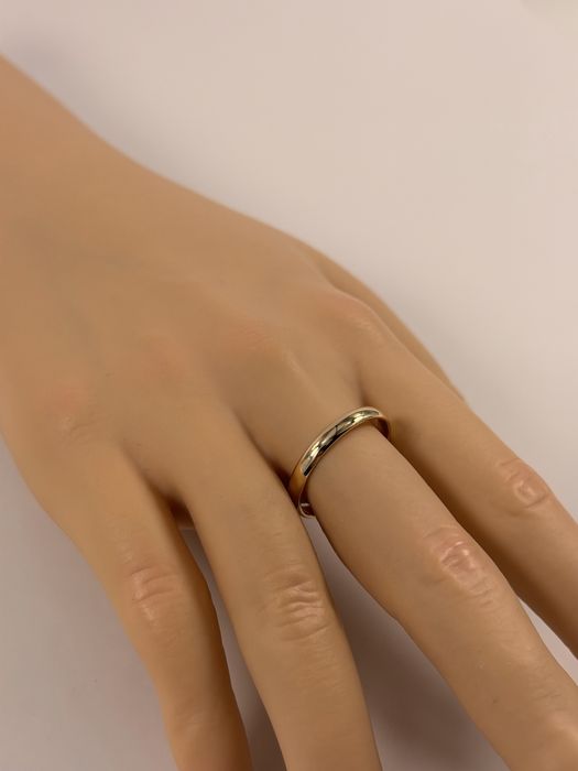 Złota obrączka rozmiar 22