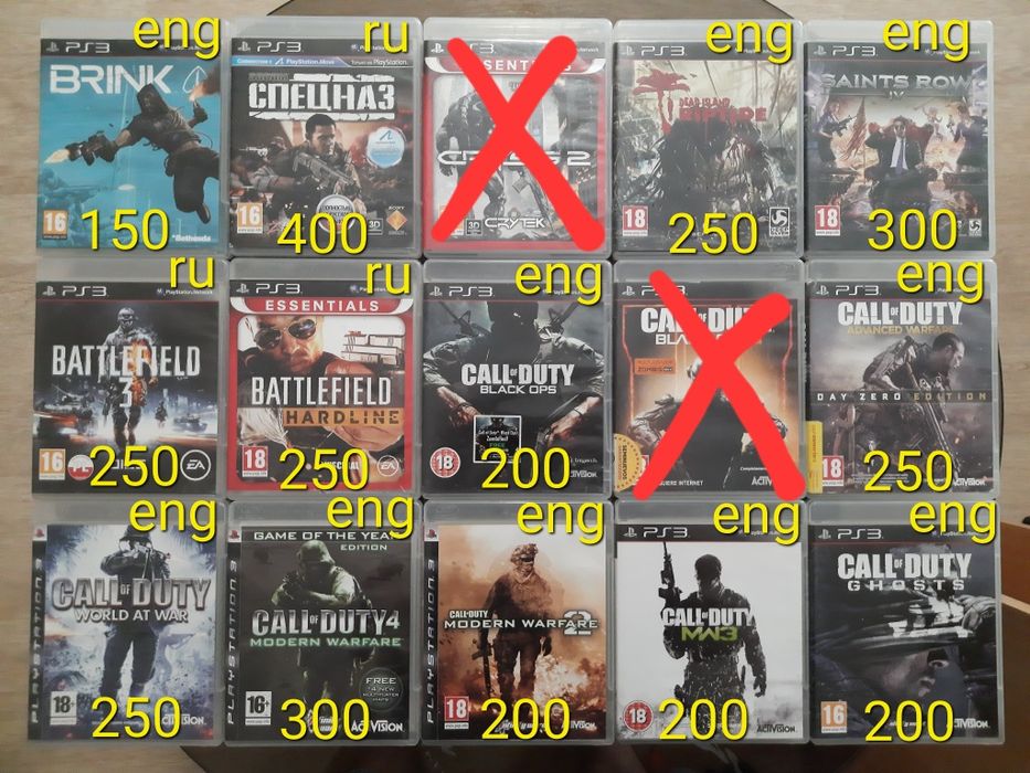 PS3 Playstation3 игры