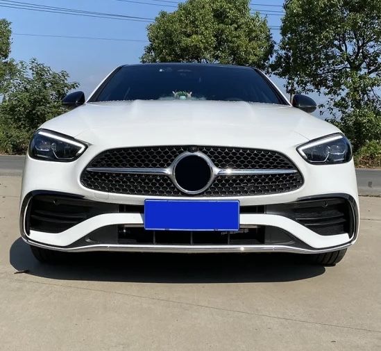Бампер передний решетка радиатора Mercedes Benz C Class W206 AMG пакет
