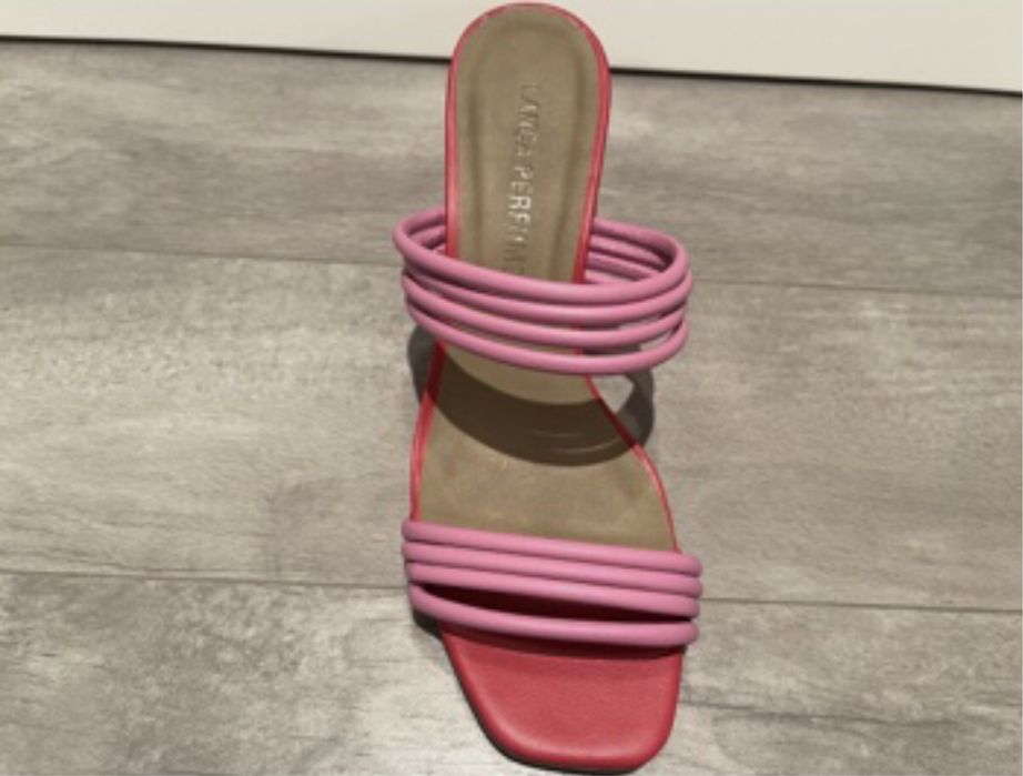 Sandálias mules lança perfume novas 40