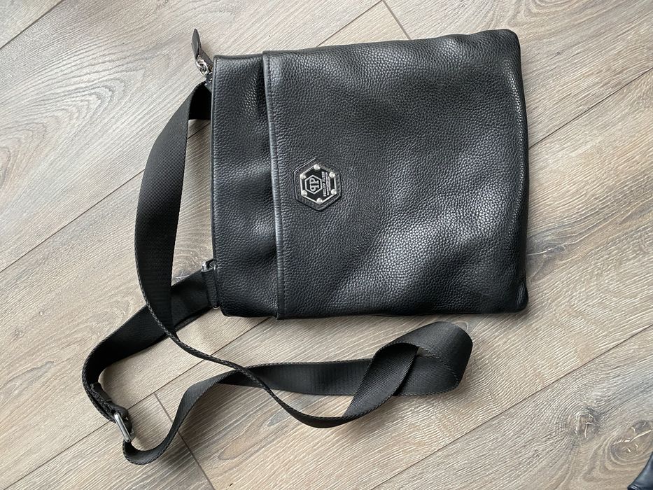 Philipp Plein сумка. Кожа