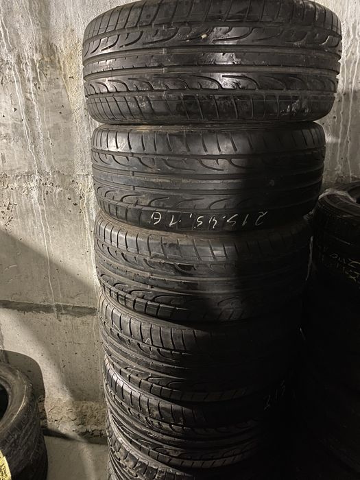 215/45 R16 Dunlop SportMaxx комплект шин летних.